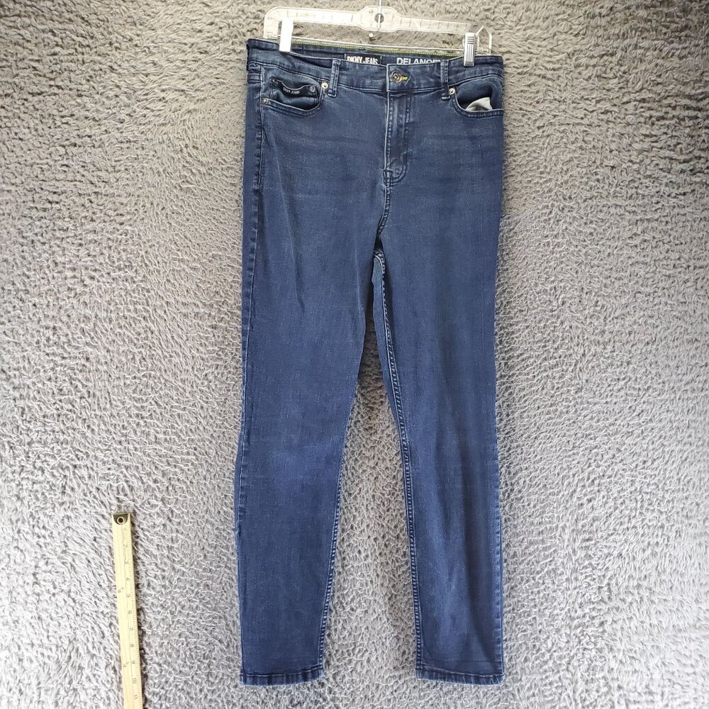 DKNY Jeans Womens Jeans 10/30 Blue Delancey High Rise Skinny Denim